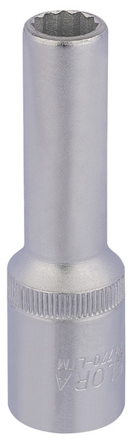 Elora 11931 Deep Bi-Hexagon Socket, 1/2" Sq. Dr., 11mm