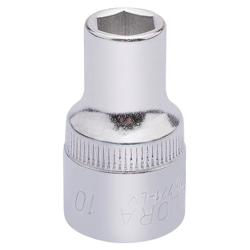 Elora 15299 Hexagon Socket, 1/2" Sq. Dr., 10mm