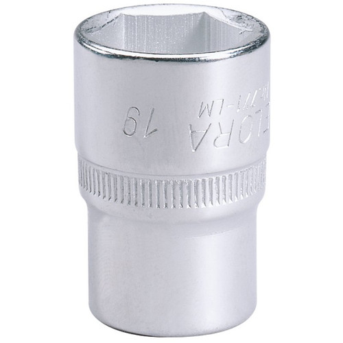Elora 15308 Hexagon Socket, 1/2" Sq. Dr., 19mm
