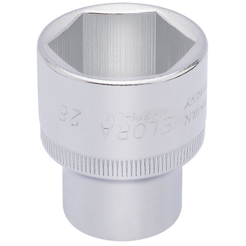 Elora 15317 Hexagon Socket, 1/2" Sq. Dr., 28mm