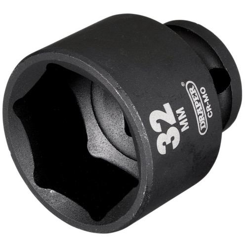 Draper 20189 Hi-TORQ® Impact Socket, 1/2" Sq. Dr., 32mm