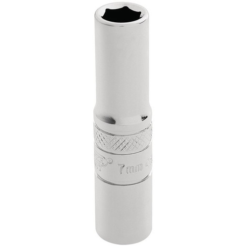 Draper Expert 32661 HI-TORQ® 6 Point Deep Socket, 1/4" Sq. Dr., 7mm