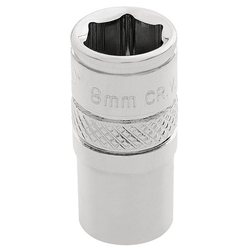 Draper Expert 32536 HI-TORQ® 6 Point Socket, 1/4" Sq. Dr., 8mm