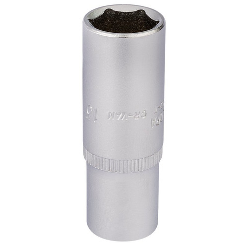Elora 58733 Deep Socket, 1/4" Sq. Dr., 13mm