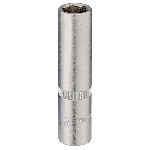 Elora 58728 Deep Socket, 1/4" Sq. Dr., 8mm