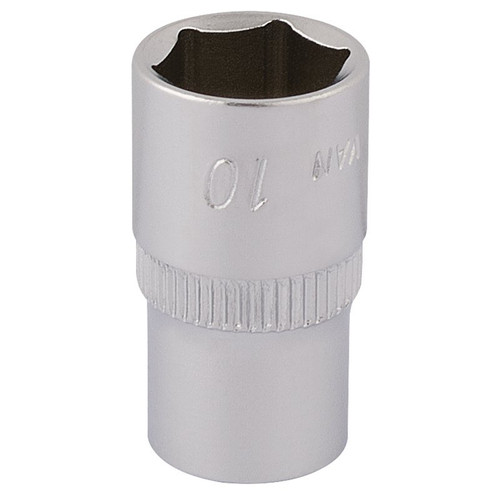 Elora 11099 Hexagon Socket, 1/4" Sq. Dr., 10mm