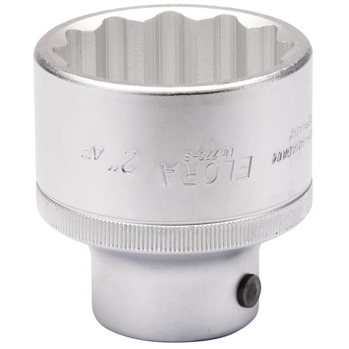 Elora 00624 Bi-Hexagon Socket, 2" 3/4" Sq. Dr.