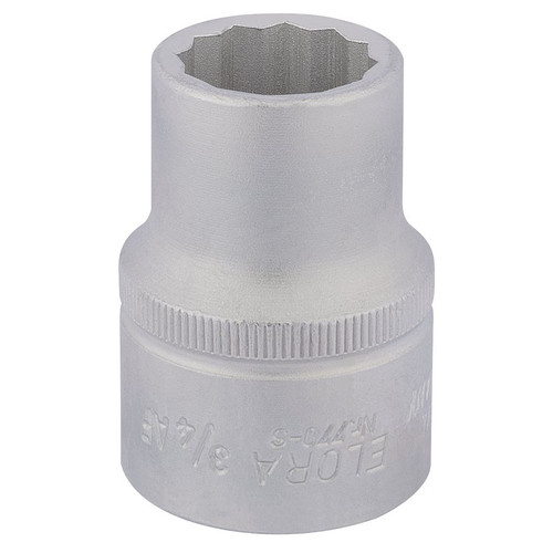 Elora 00434 Bi-Hexagon Socket, 3/4" 3/4" Sq. Dr.