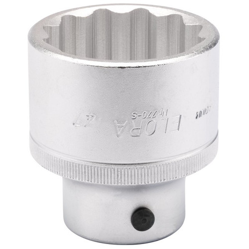 Elora 00856 Bi-Hexagon Socket, 3/4" Sq. Dr., 47mm