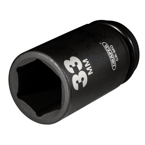 Draper 11899 Hi-TORQ® Deep Impact Socket, 3/4" Sq. Dr., 33mm