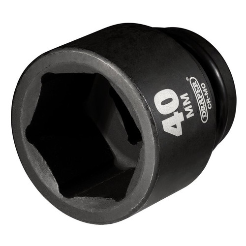 Draper 05021 Hi-TORQ® Impact Socket, 3/4" Sq. Dr., 40mm