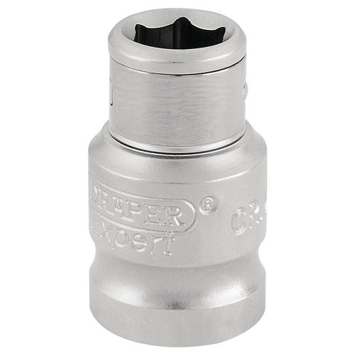 Draper Expert 16809 Screwdriver Bit Holding Socket, 3/8" Sq. Dr. x 1/4" Hexagon