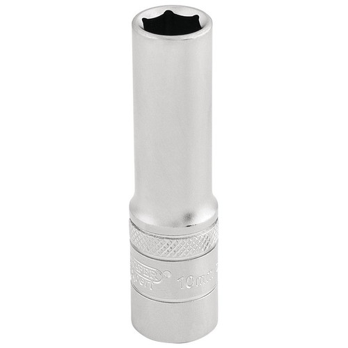 Draper Expert 16579 6 Point Metric Deep Socket, 3/8" Sq. Dr., 10mm