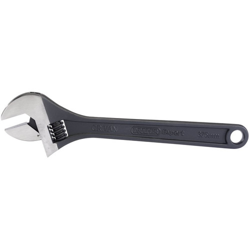 Draper Expert 52683 Crescent-Type Adjustable Wrench with Phosphate Finish, 375mm, 45mm