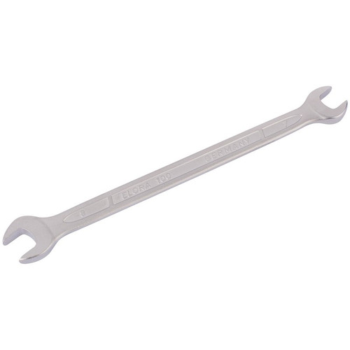 Elora 100-7x8 Long Metric Double Open End Spanner, 7 x 8mm