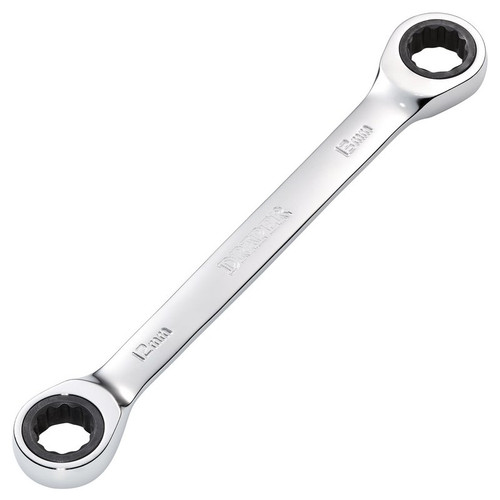 Draper 27737 HI-TORQ® Metric Double Ratchet Ring Spanner, 12 x 13mm