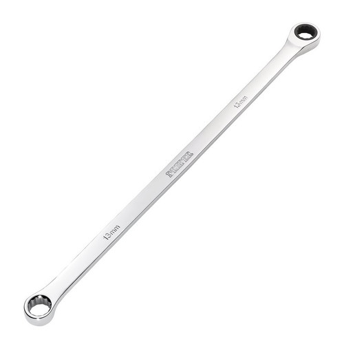 Draper 27769 HI-TORQ® Metric Extra-Long Double Ring Ratchet Spanner, 13mm