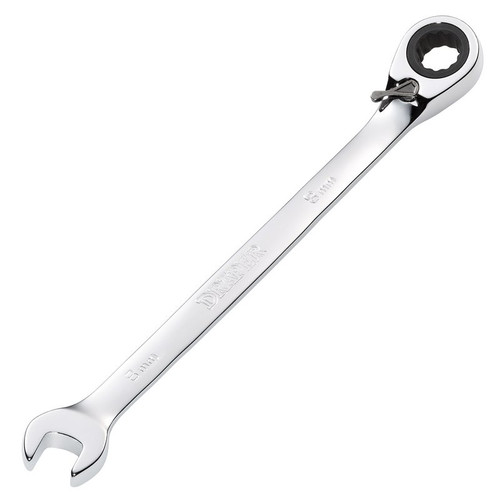 Draper 51967 HI-TORQ® Metric Reversible Ratcheting Combination Spanner, 8mm