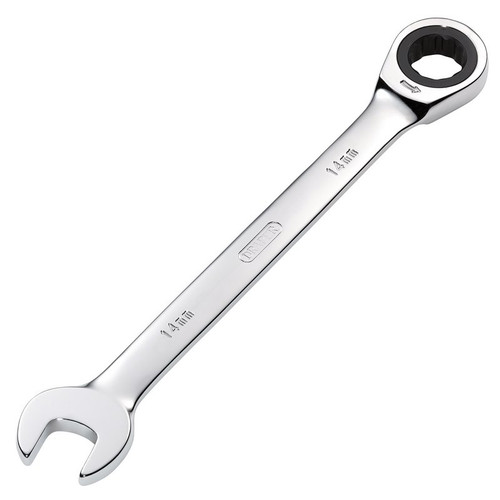 Draper 31011 Metric Ratcheting Combination Spanner, 14mm