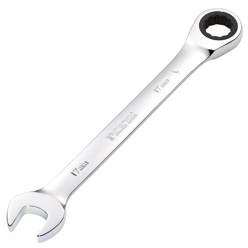 Draper 31014 Metric Ratcheting Combination Spanner, 17mm