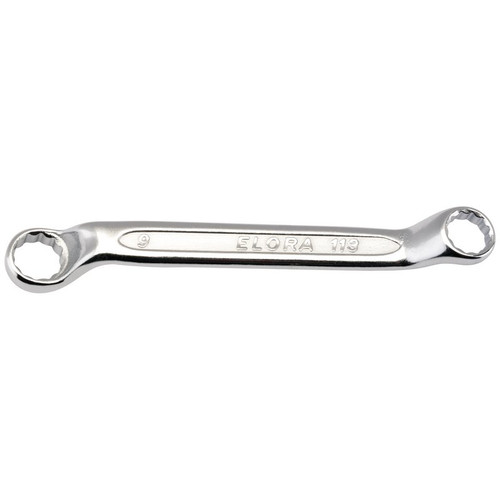 Elora 113-8x9 Midget Deep Crank Metric Ring Spanner, 8 x 9mm
