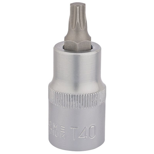 Draper Expert 16312 TX-STAR® Socket Bit, 1/2" Sq. Dr., T40 x 55mm