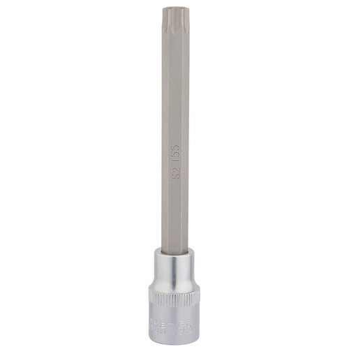 Draper Expert 16321 TX-STAR® Socket Bit, 1/2" Sq. Dr., T55 x 140mm