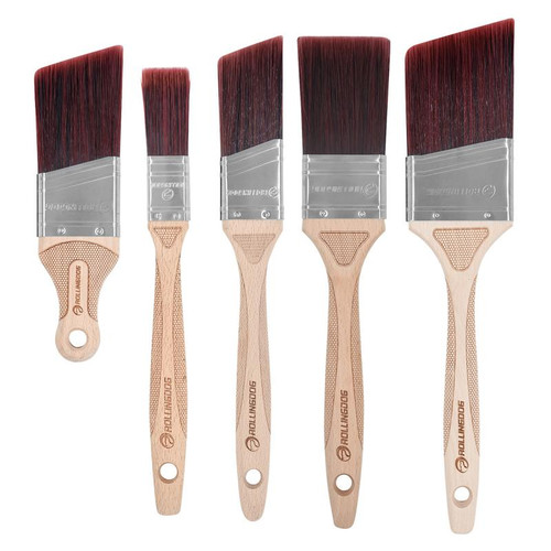 Rollingdog 10714 DOBERMAN™ Paint Brush Set (5 Piece)