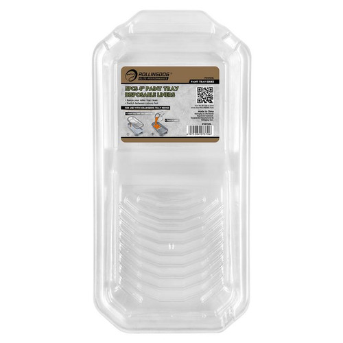 Rollingdog 20125L Paint Tray Liners, 4"/100mm (Pack of 5)