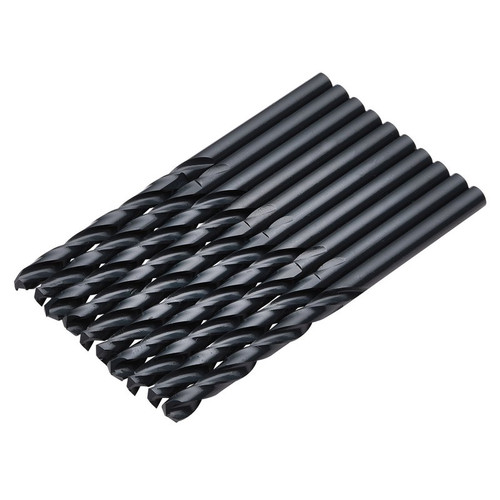Draper 08825 Black HSS Drill Bit, 4.5 x 80mm (Pack of 10)