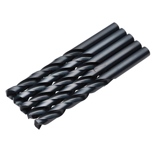 Draper 08837 Black HSS Drill Bit, 9 x 125mm (Pack of 5)