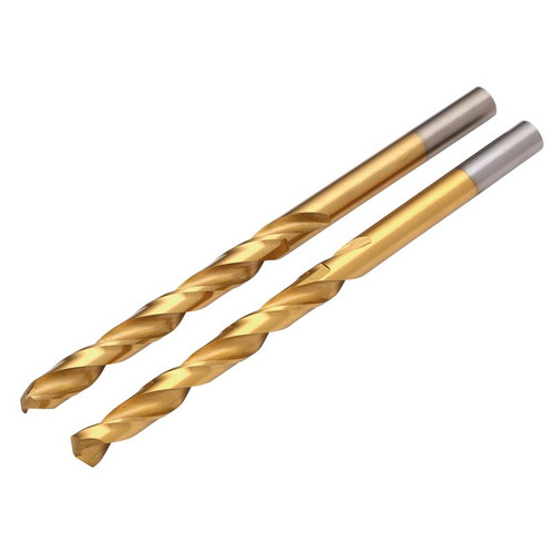 Draper 08867 HSS Titanium Nitride Coated Drill Bit, 5 x 86mm (Pack of 2)
