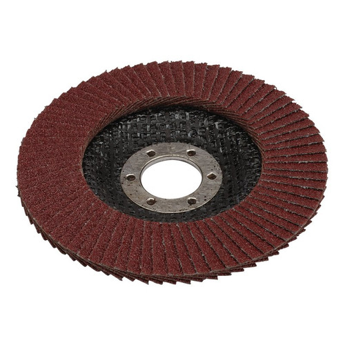 Draper 82870 Aluminium Oxide Flap Disc, 115 x 22.23mm, 80 Grit