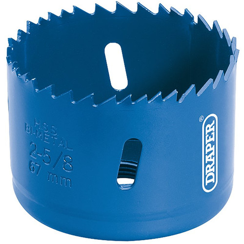 Draper 41086 HSS Bi-Metal Holesaw Blade, 67mm