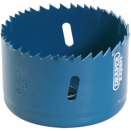 Draper 41088 HSS Bi-Metal Holesaw Blade, 76mm