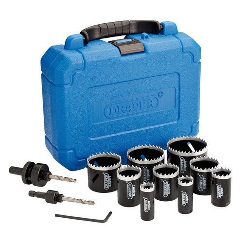 Draper Expert 08564 Cobalt Hole Saw Set (12 Piece)