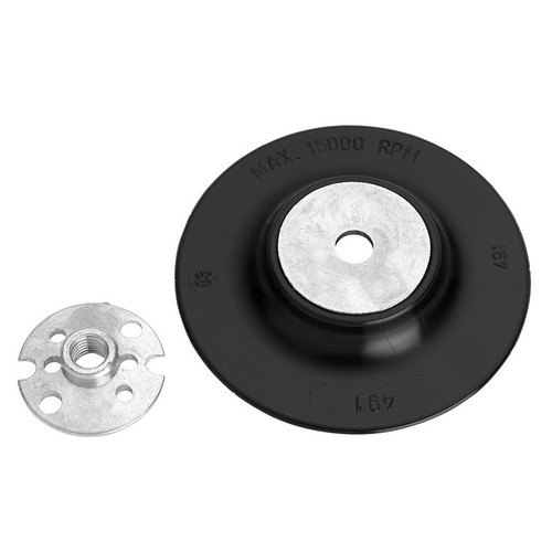 Draper 58608 Grinding Disc Backing Pad, 100mm