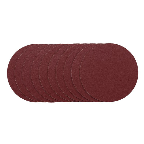 Draper 02695 Sanding Discs, 125mm, Hook & Loop, 120G (Pack of 10)