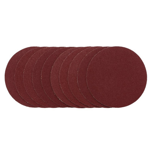 Draper 02694 Sanding Discs, 125mm, Hook & Loop, 80G (Pack of 10)