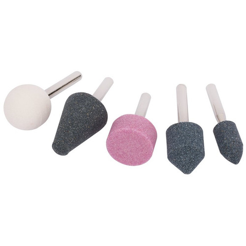 Draper 49301 Shank Mounted Grinding Point Set, 6mm (5 Piece)