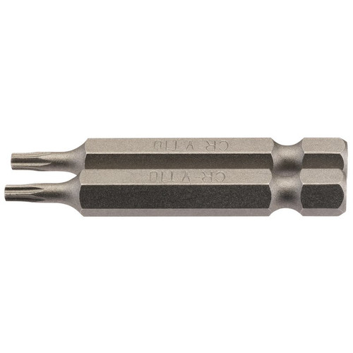 Draper 66486 TX-STAR® Insert Bit, 1/4" Hex, 50mm Long, T10 (Pack of 2)