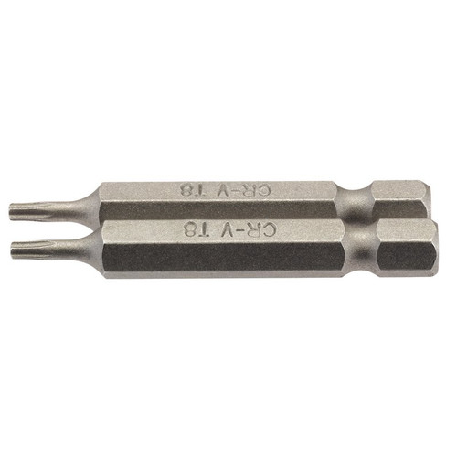 Draper 66484 TX-STAR® Insert Bit, 1/4" Hex, 50mm Long, T8 (Pack of 2)