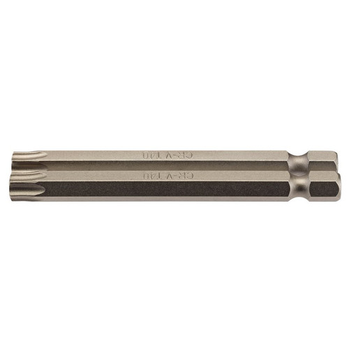 Draper 66853 TX-STAR® Insert Bit, 1/4" Hex, 75mm Long, T40 (Pack of 2)