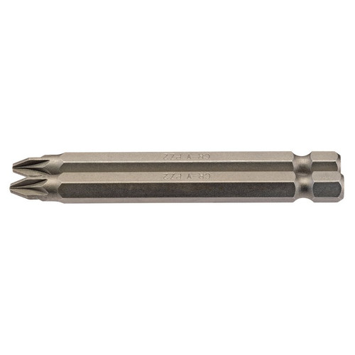 Draper 64312 PZ Type Insert Bit, 1/4" Hex, 75mm Long, No.2 (Pack of 2)