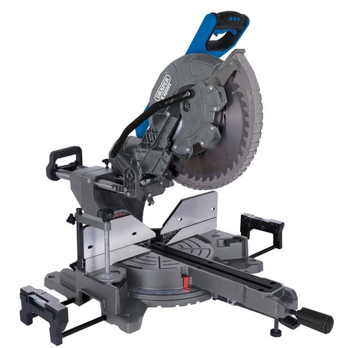 Draper Expert 79901 230V Double Bevel Sliding Compound Mitre Saw, 305mm, 2000W