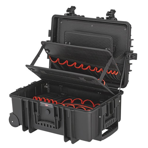 KNIPEX 25029 00 21 37 LE Tool Case "Robust45 Move" Empty, 428mm