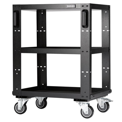 Draper 23634 BUNKER Modular 3 Tier Tool Trolley, 646mm