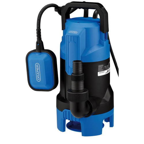 Draper 27477 230V Submersible Dirty Water Pump with Float Switch, 260L/min, 550W