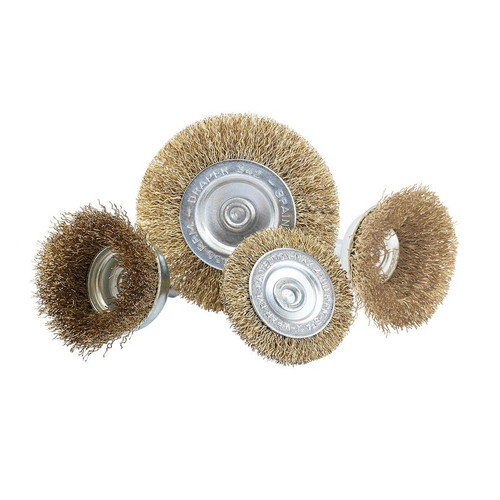 Draper 41440 Countertop Display of Cup and Rotary Wire Brushes