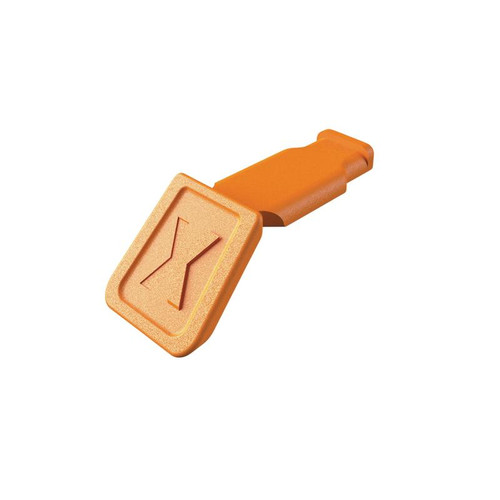 KNIPEX 25122 00 61 10 CO ColorCode Clips Orange (10 Pieces), 122mm